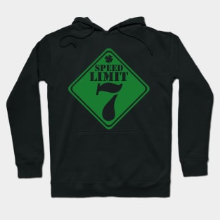 'Speed Limit Lucky Number 7' Awesome Lucky Number Gift Hoodie